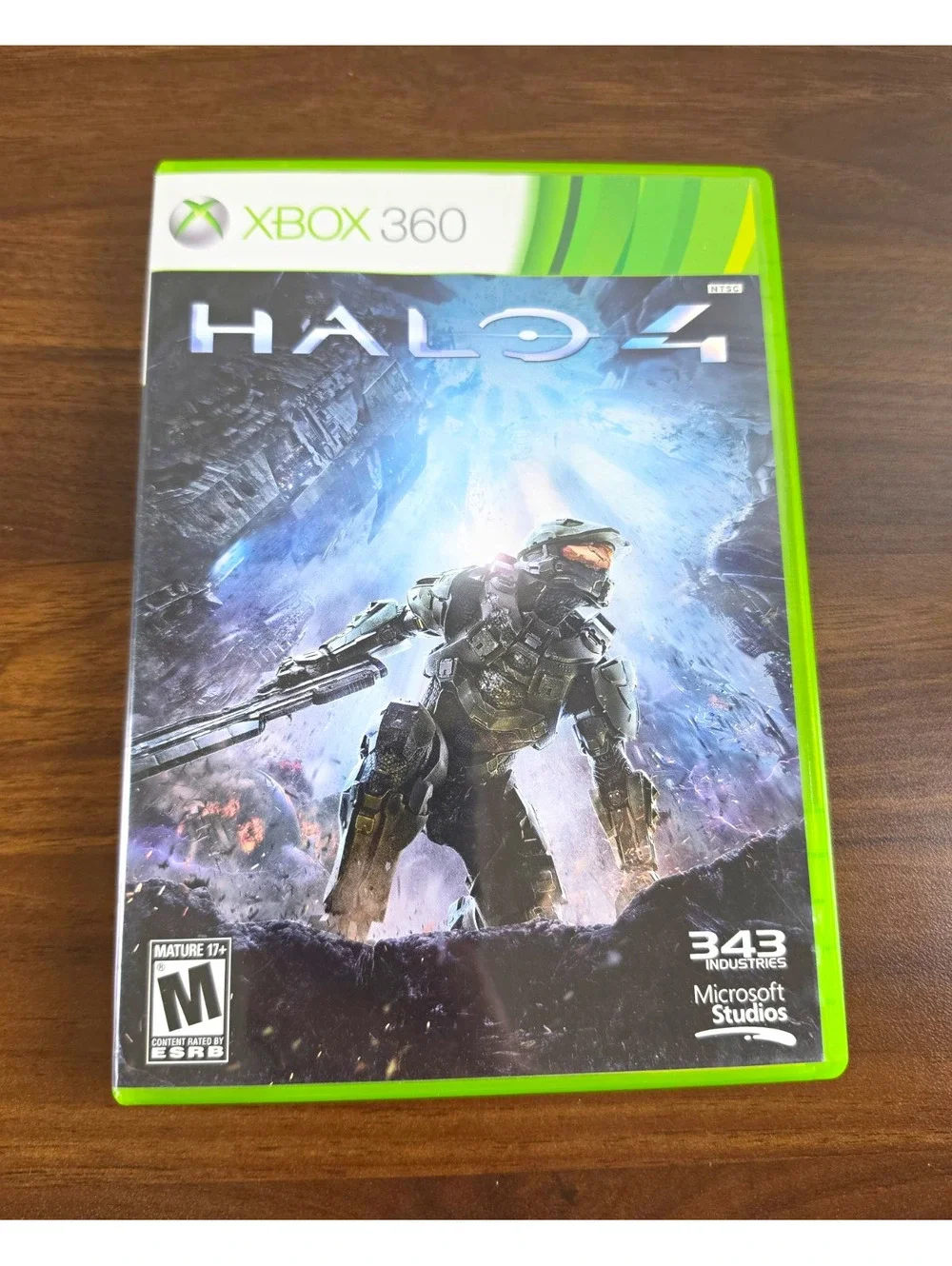 Halo 4 Xbox 360 Complete CIB Manual 2 Discs NTSC M Shooter 2012